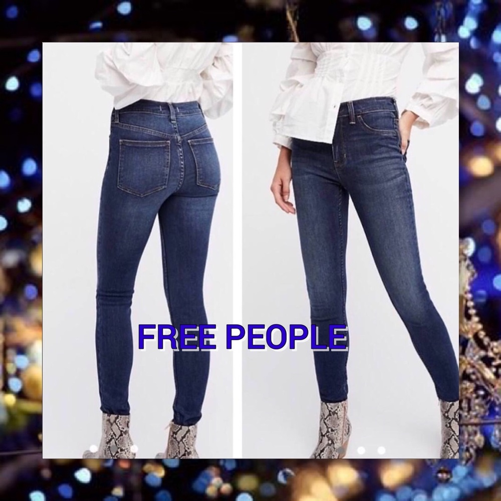 JUST IN🆕NWT Free People Long & Lean Skinny Sz 30